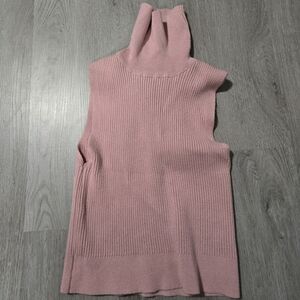 Elegant Pink Sleeveless Dress